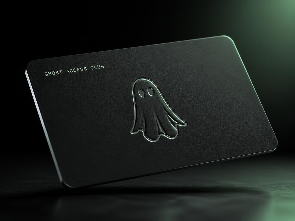 GHOST Access Club card